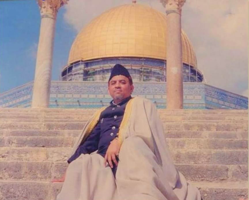 At the Dome of the Rock, Jerusalem