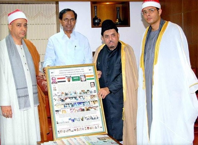Another moment with K. Chandrashekar Rao, former Chief Minister of Telangana
