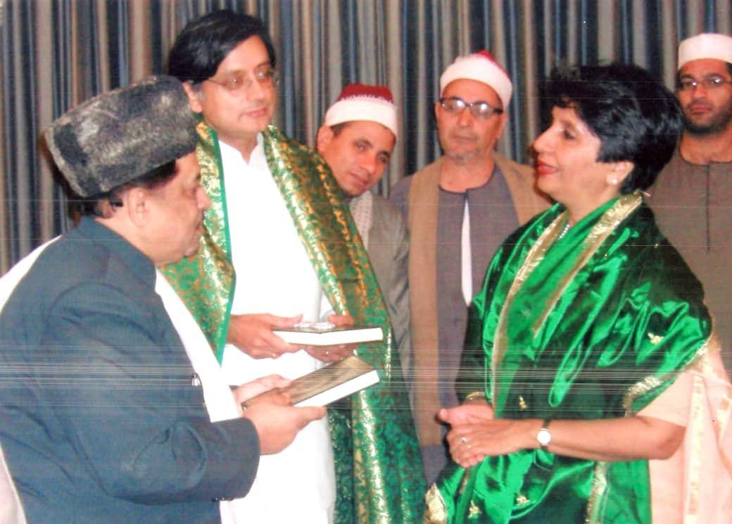 With Dr. Shashi Tharoor, Member of Parliament