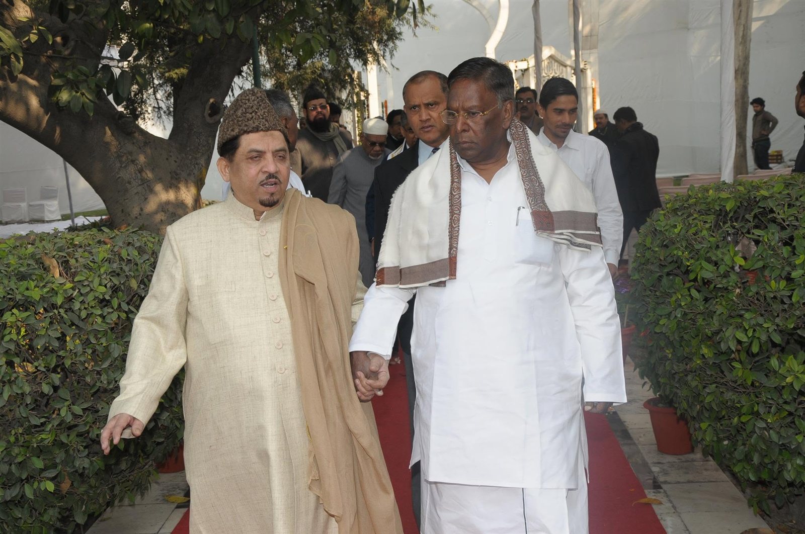 Another moment with Velu Narayanasamy, former Chief Minister of Puducherry, and Justice Badar Ahmed